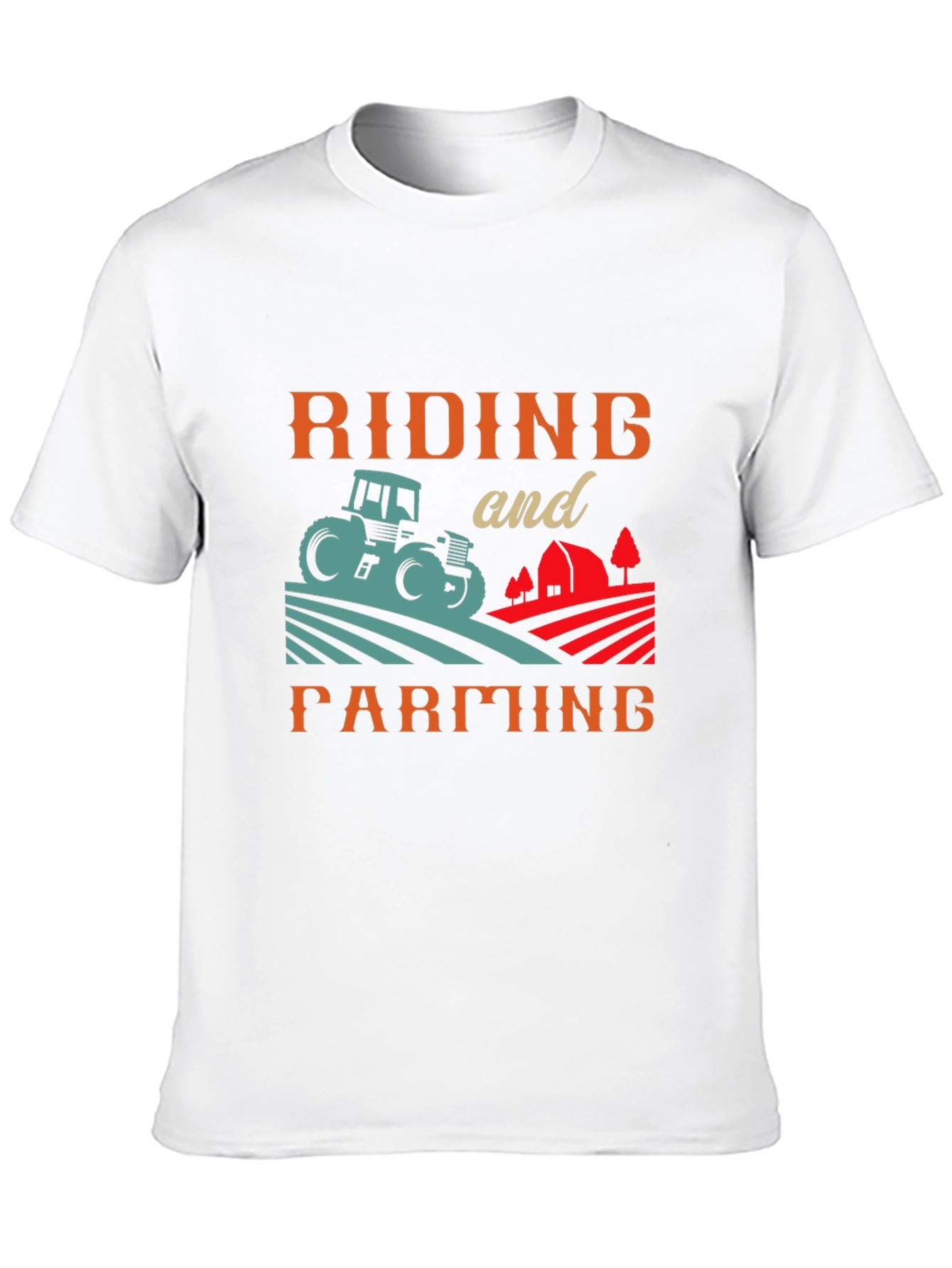 Riding and Farming Graphic T-Shirt