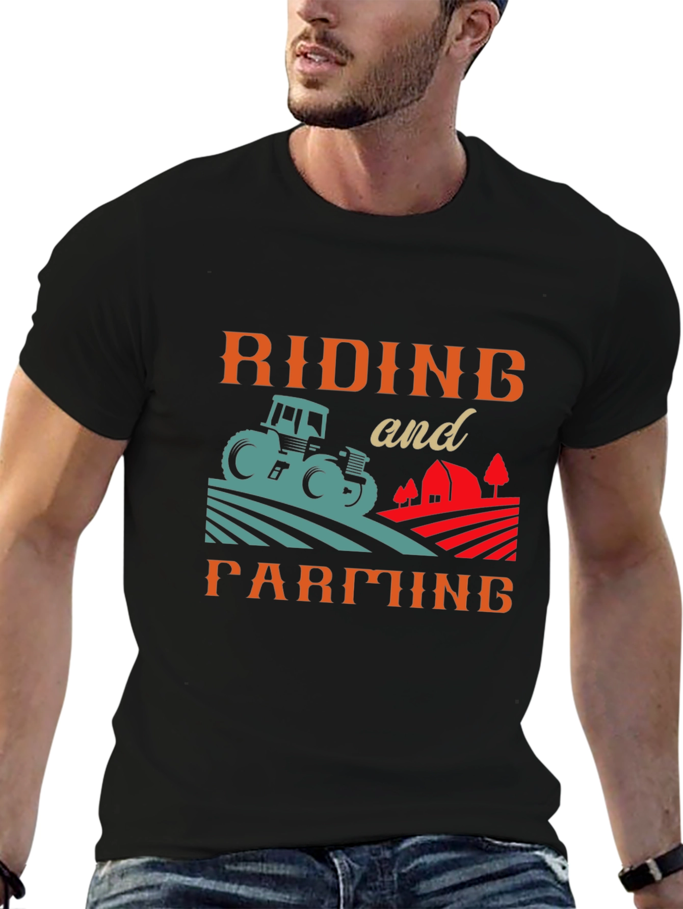 Riding and Farming Graphic T-Shirt