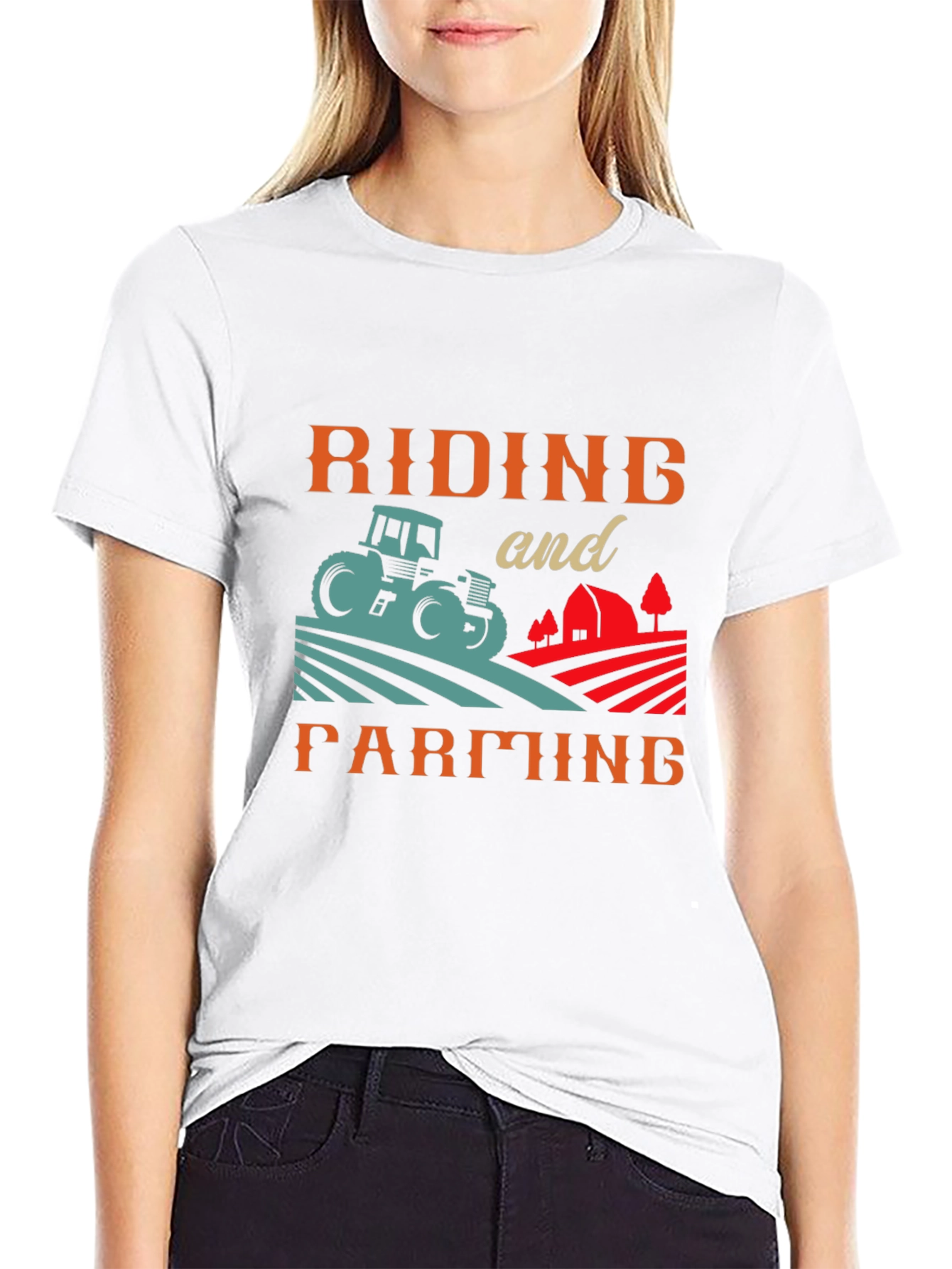 Riding and Farming Graphic T-Shirt