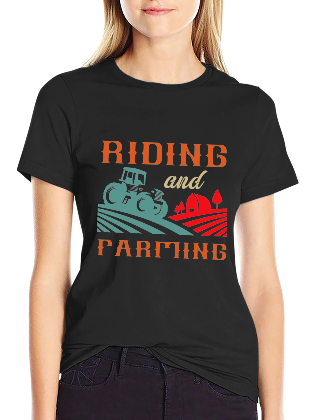 Riding and Farming Graphic T-Shirt