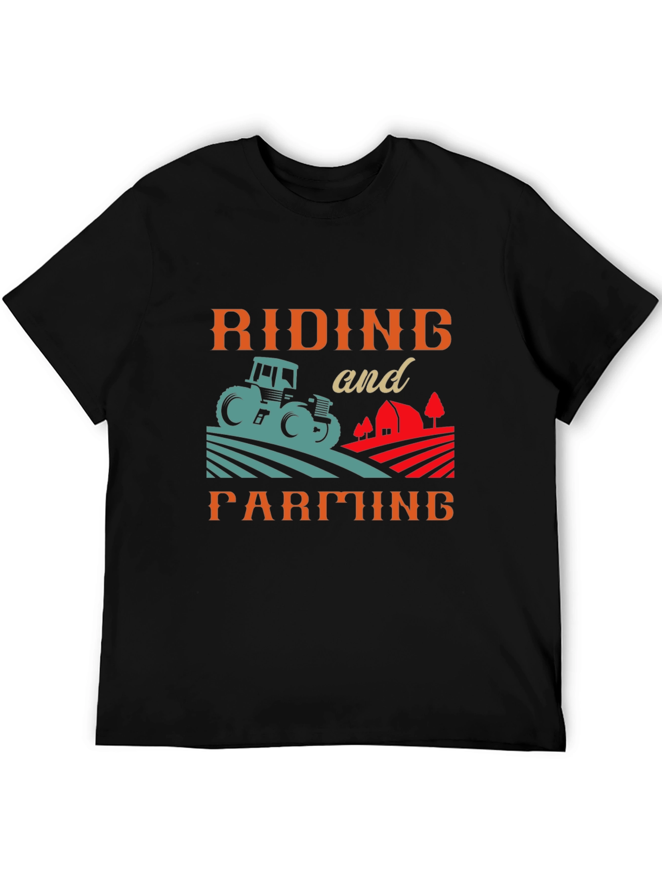 Riding and Farming Graphic T-Shirt