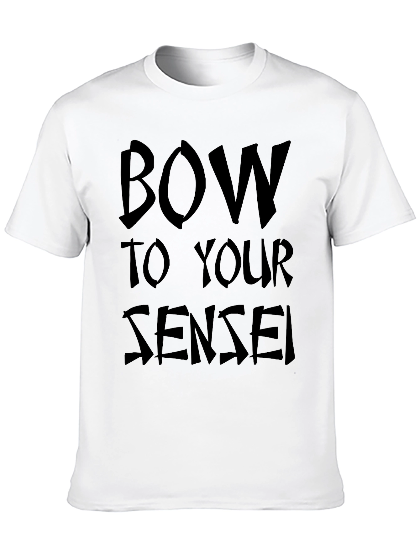 Bow to Your Sensei Graphic Tee - Black