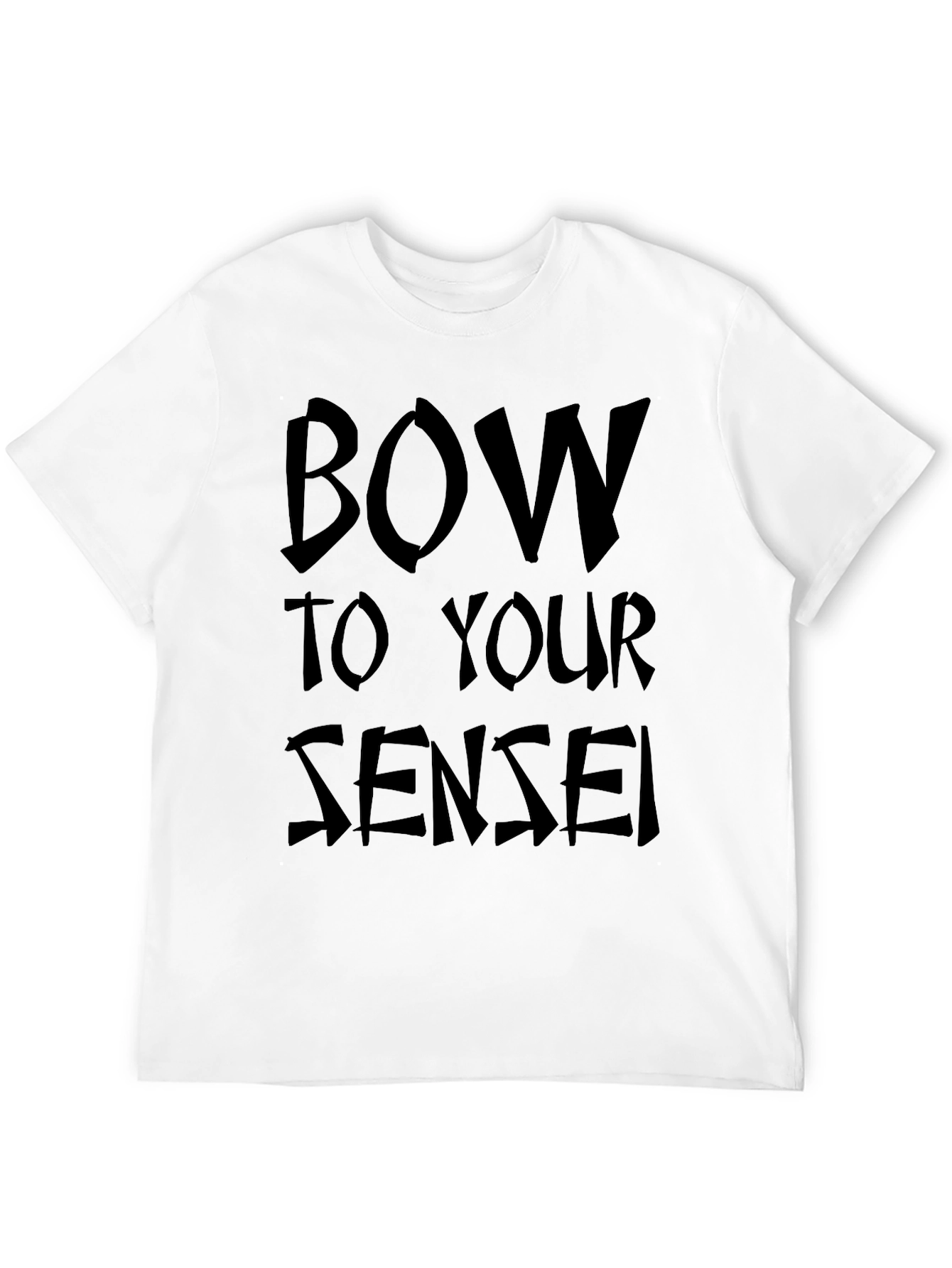 Bow to Your Sensei Graphic Tee - Black