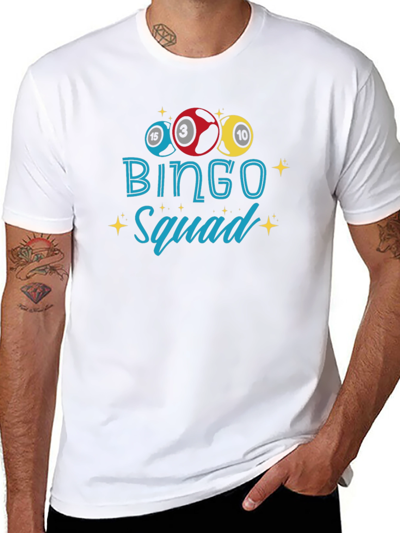 Bingo Squad Tee - Lucky Numbers T-Shirt