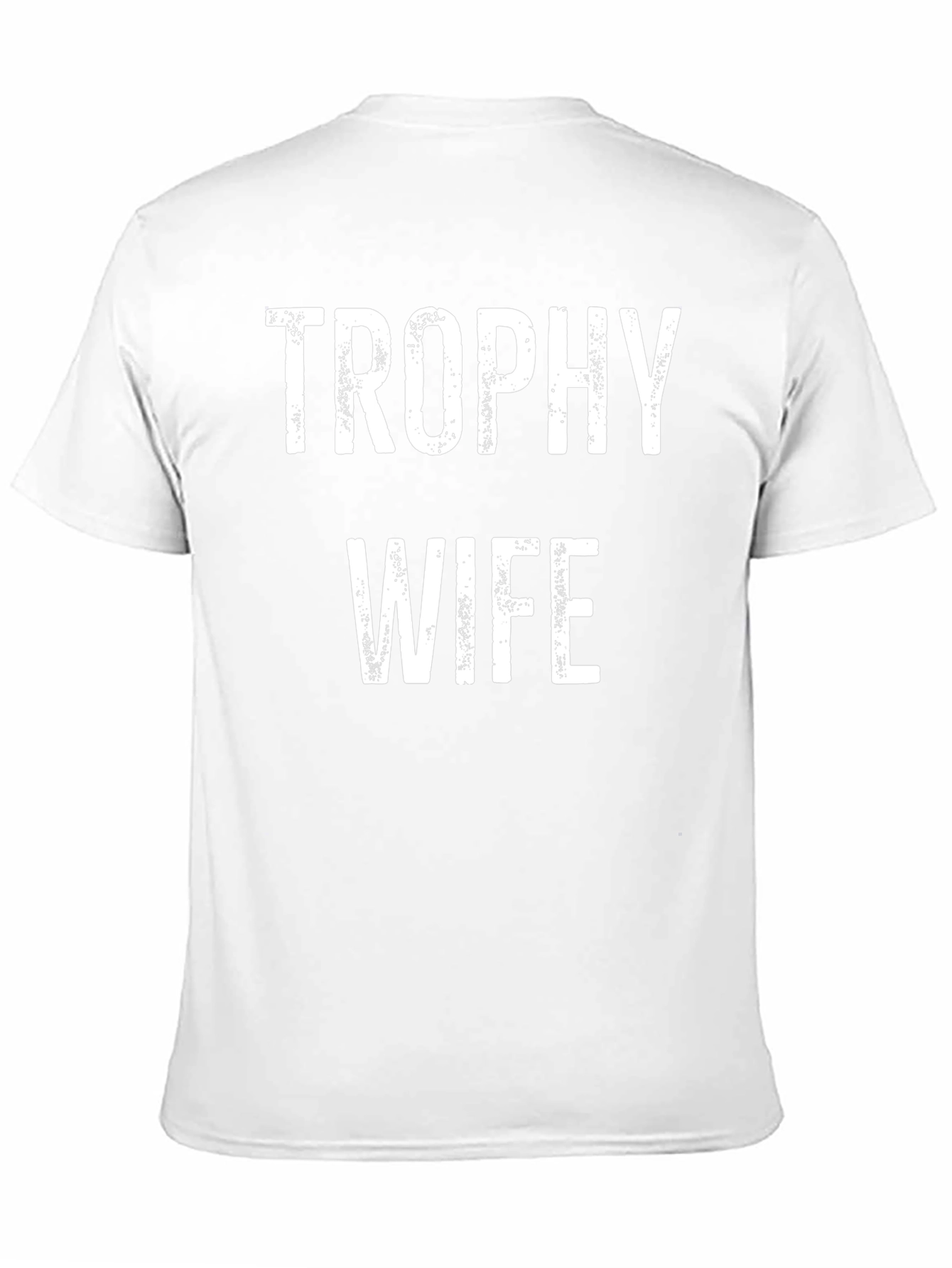 Trophy Wife Graphic Tee - Black Cotton