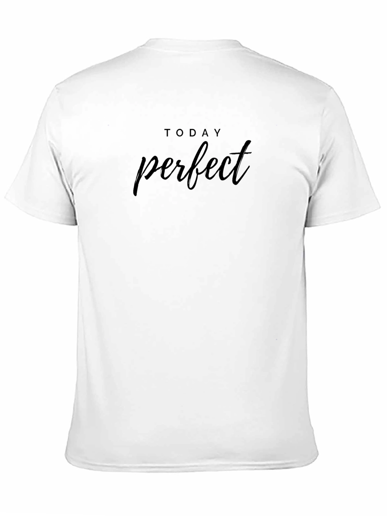 Today Perfect Mens Black T-Shirt