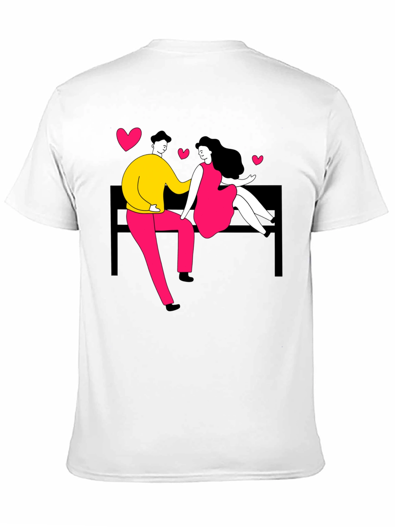 Couple in Love Graphic Tee