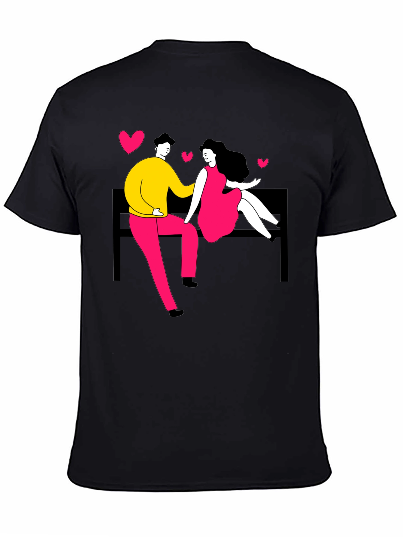 Couple in Love Graphic Tee