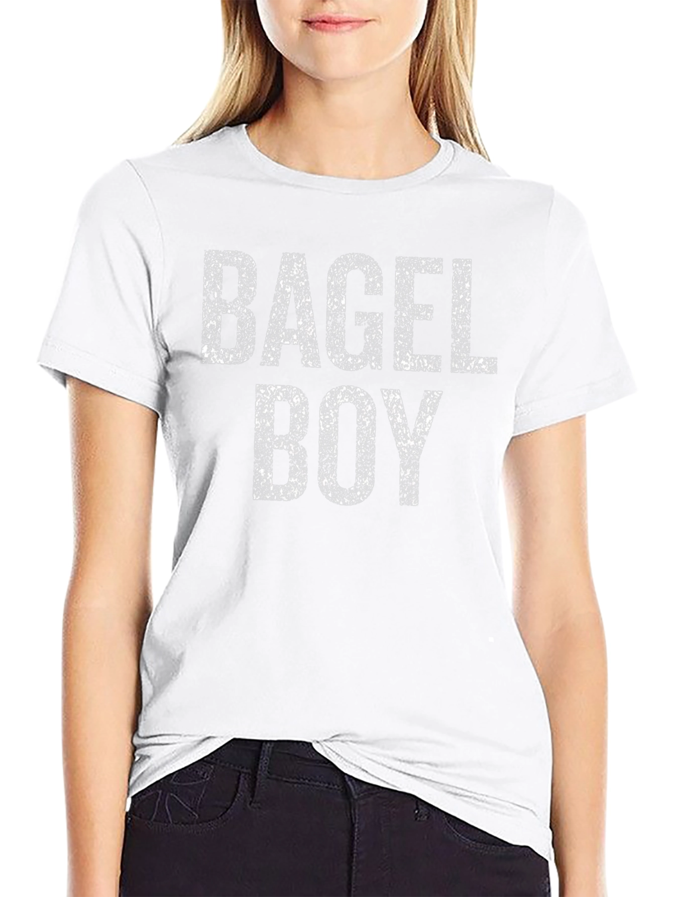 Bagel Boy Graphic T-Shirt - Black