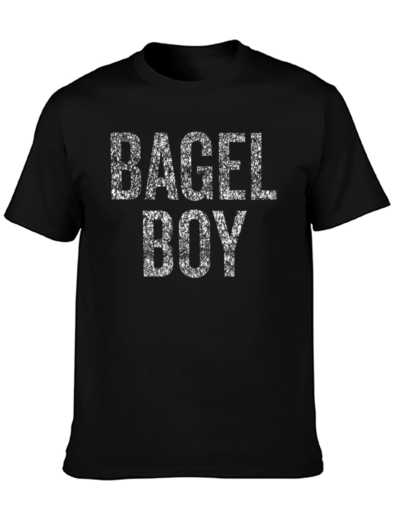 Bagel Boy Graphic T-Shirt - Black