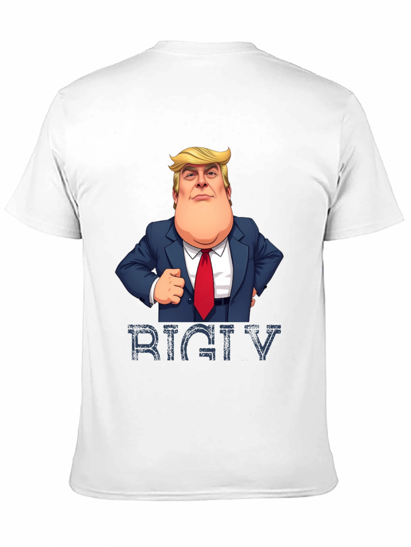 Trump Rigtv Mens Black T-Shirt