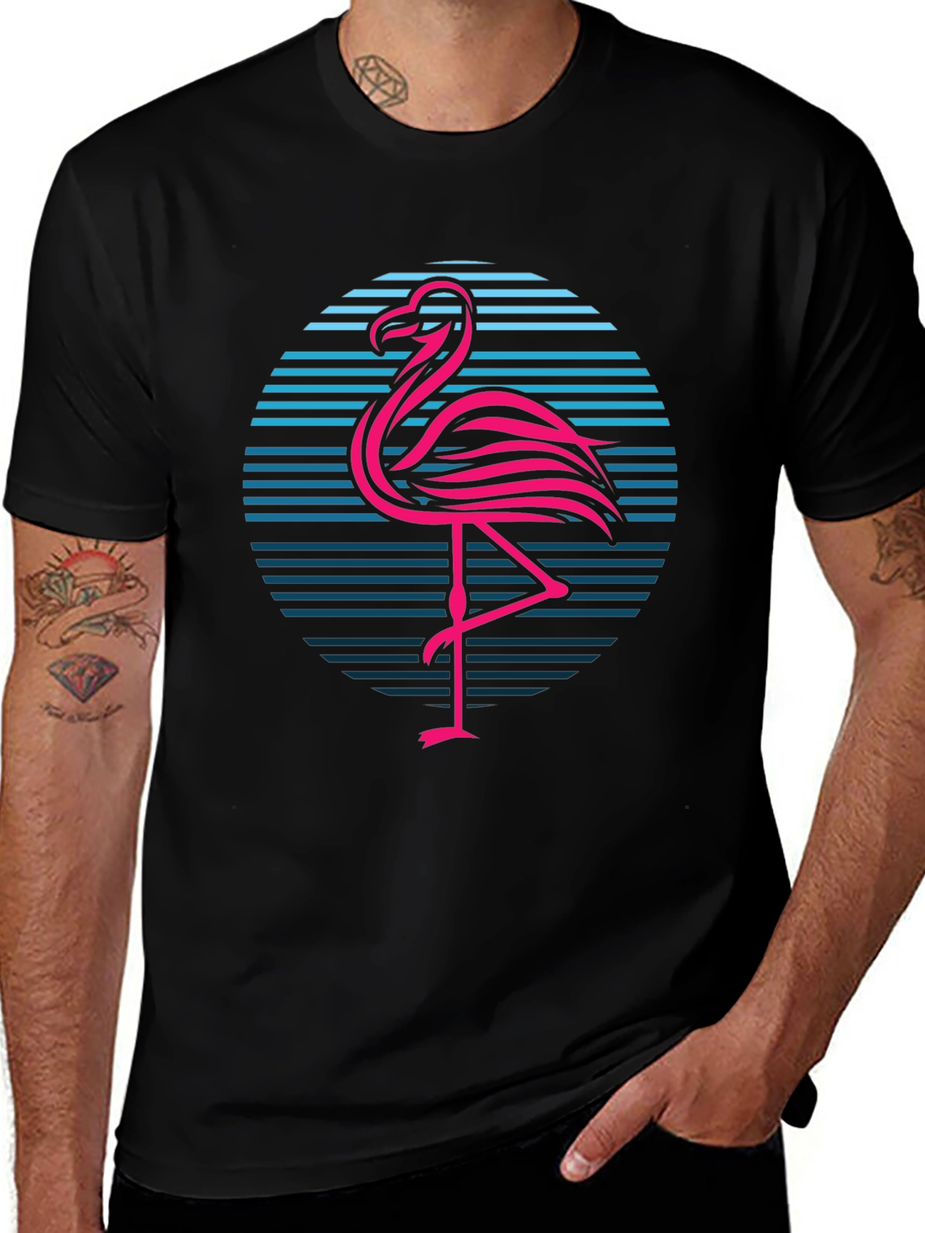 Retro Flamingo T-Shirt