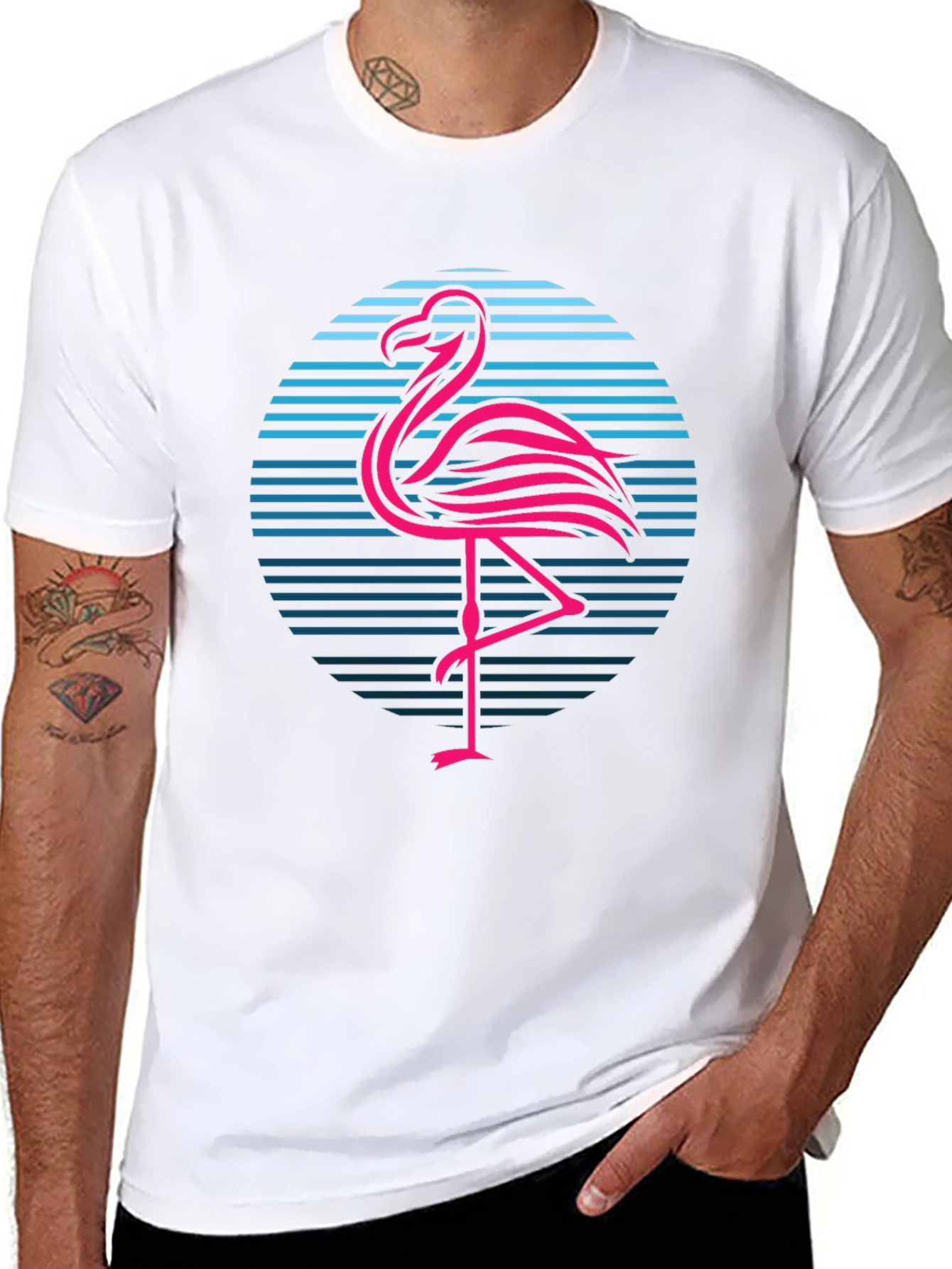 Retro Flamingo T-Shirt
