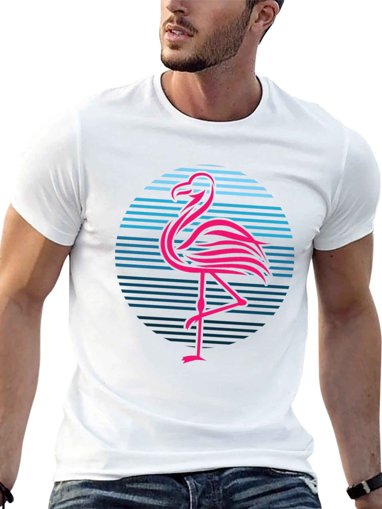 Retro Flamingo T-Shirt