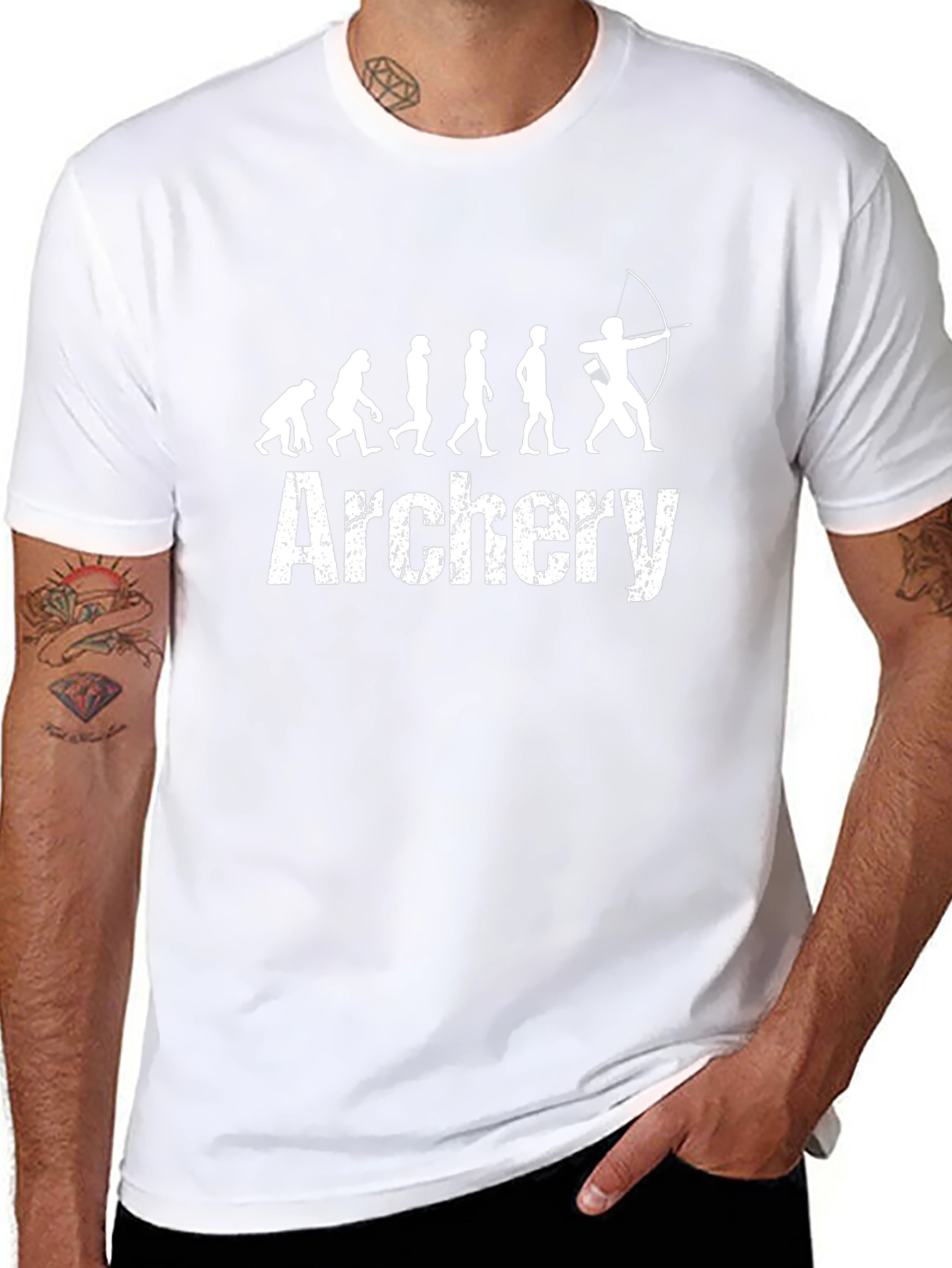 Archery Evolution T-Shirt - Funny Archer Tee