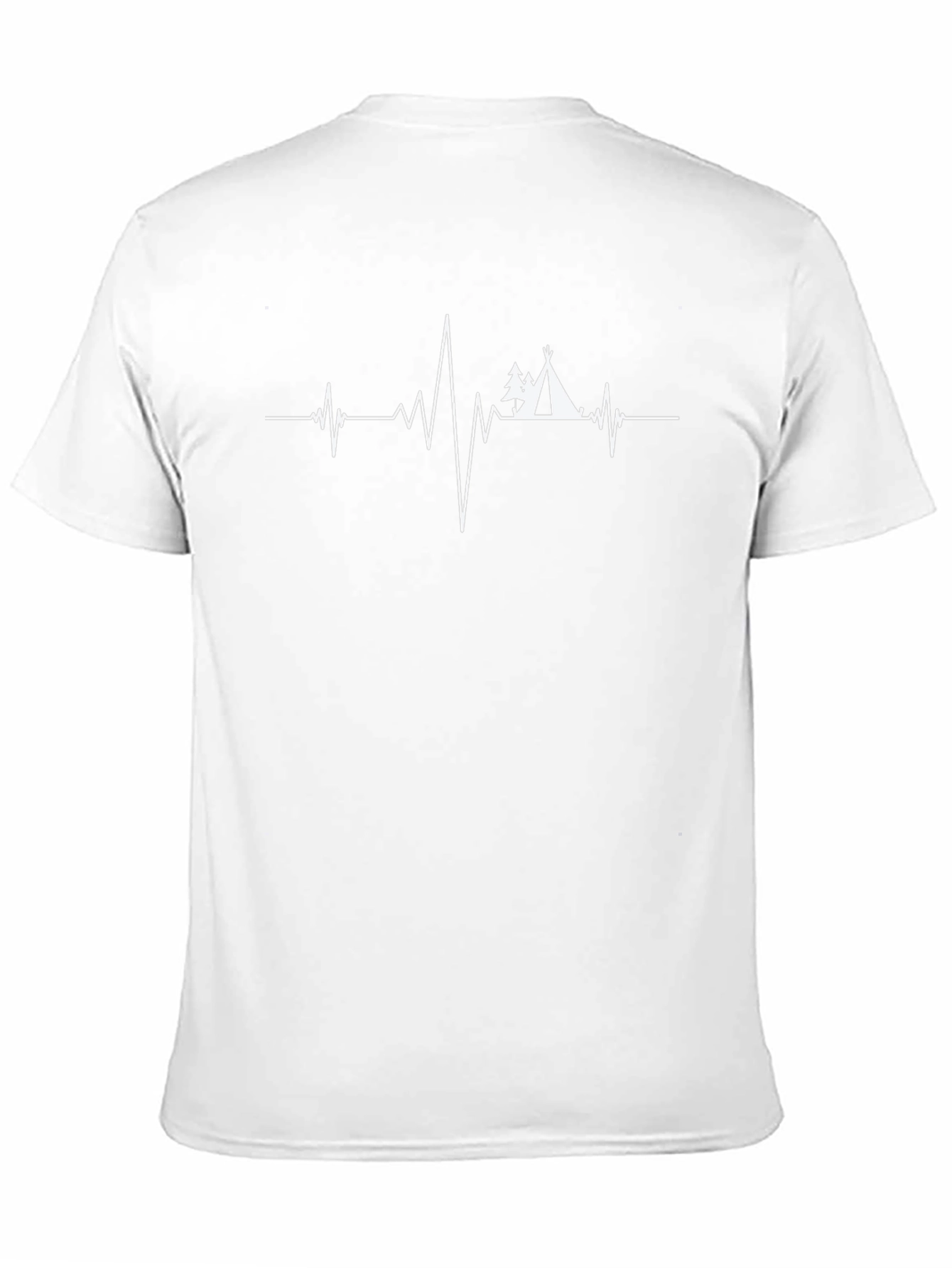 Camping Heartbeat Tee - Adventure Awaits