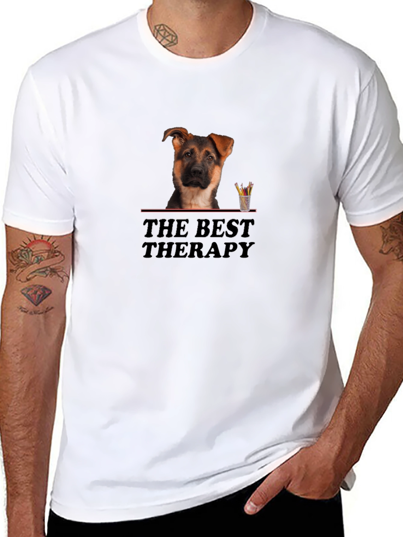 Best Therapy Dog T-Shirt