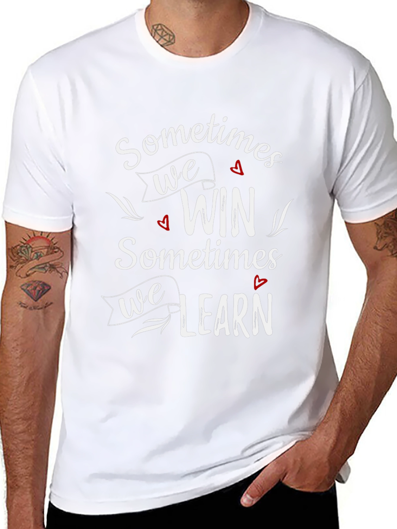 Sometimes Win Sometimes Learn Graphic T-Shirt