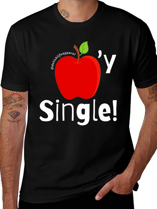 Apple-y Single Graphic T-Shirt