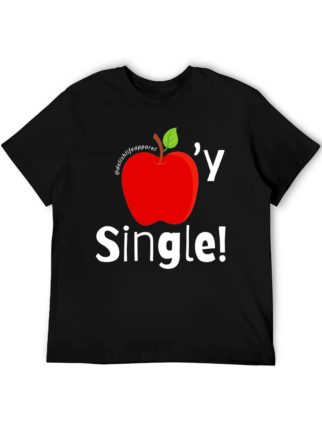 Apple-y Single Graphic T-Shirt