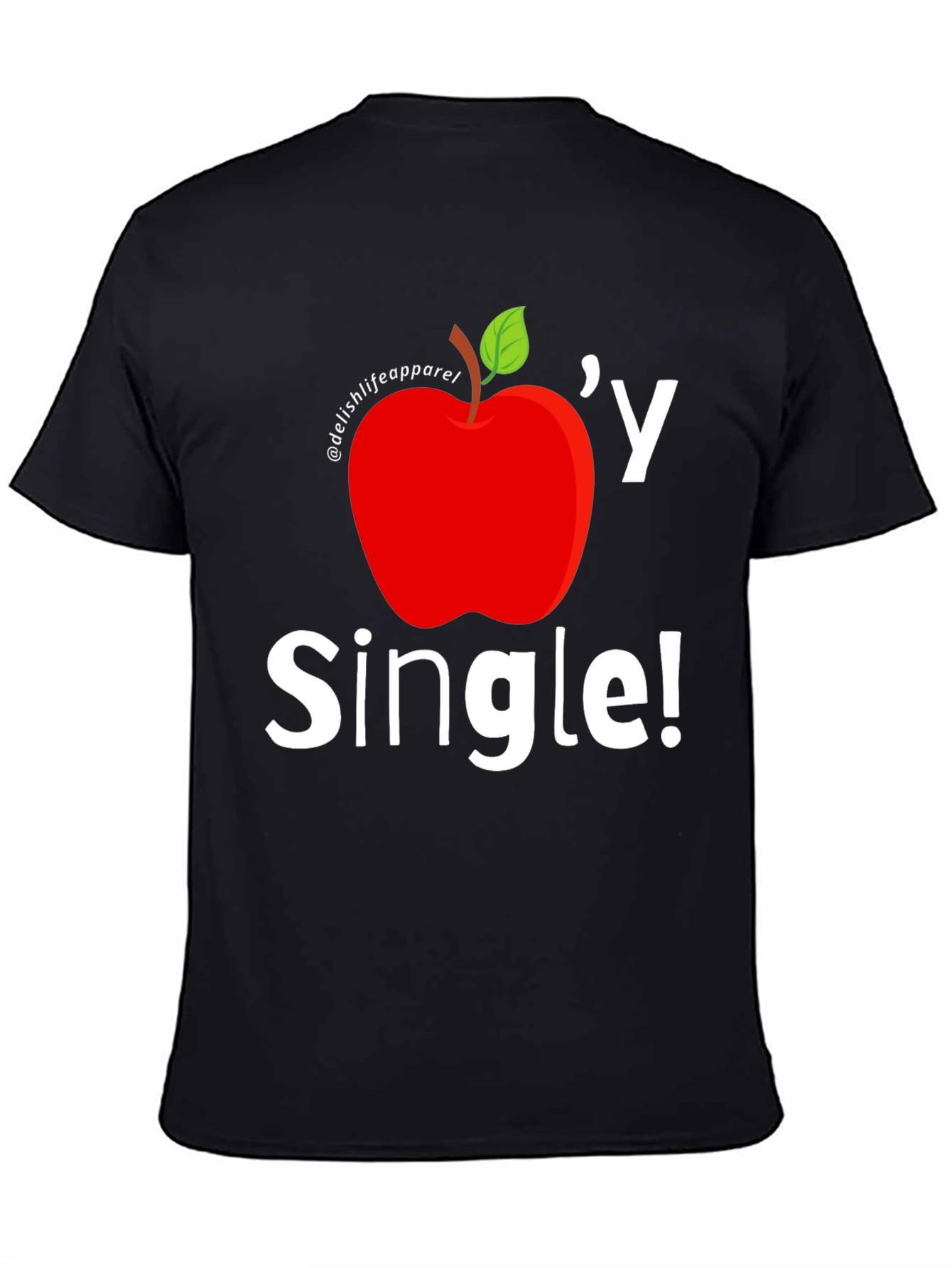 Apple-y Single Graphic T-Shirt