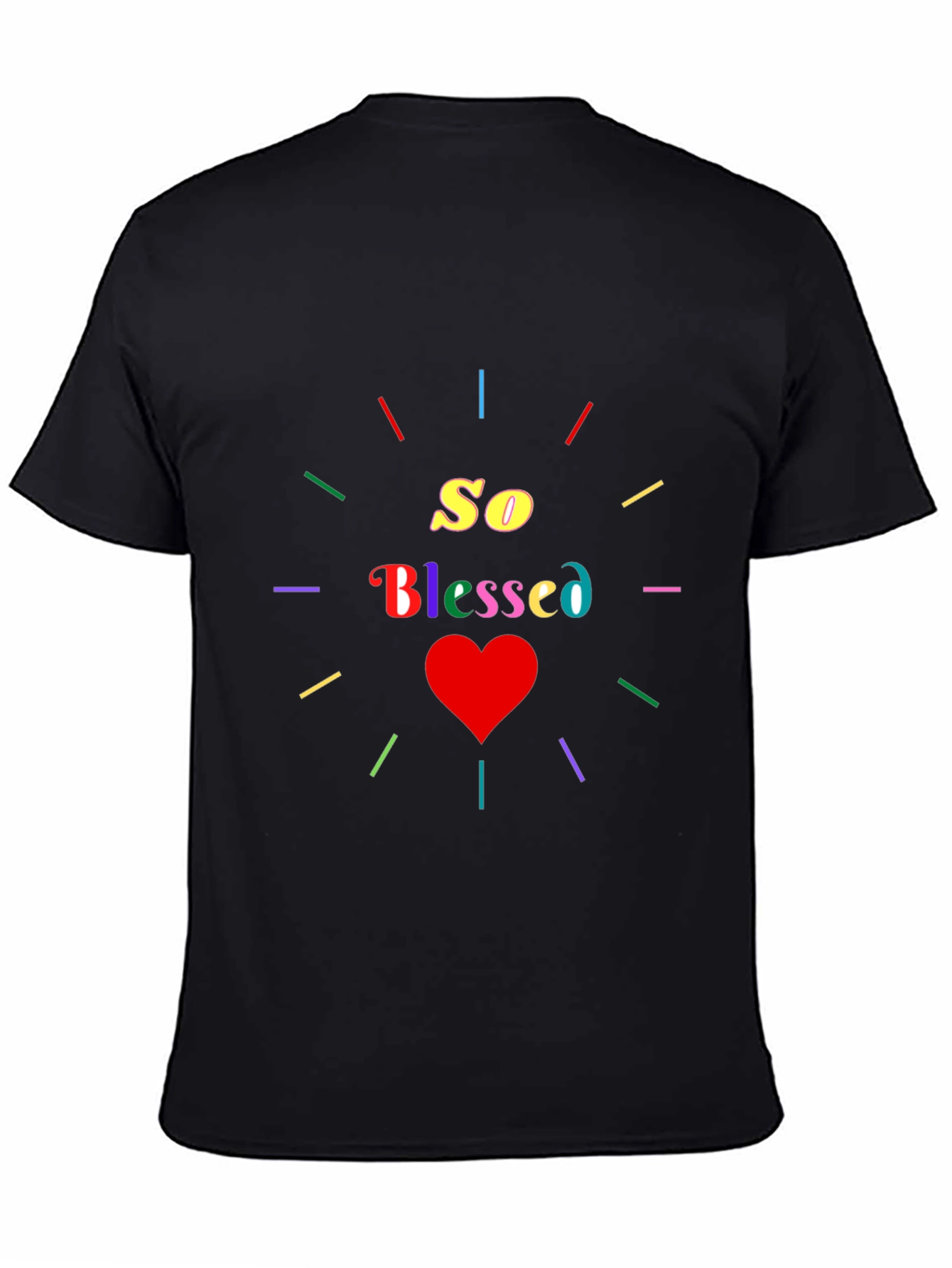 So Blessed Graphic Tee - Stylish Comfort