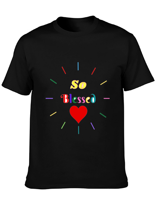 So Blessed Graphic Tee - Stylish Comfort
