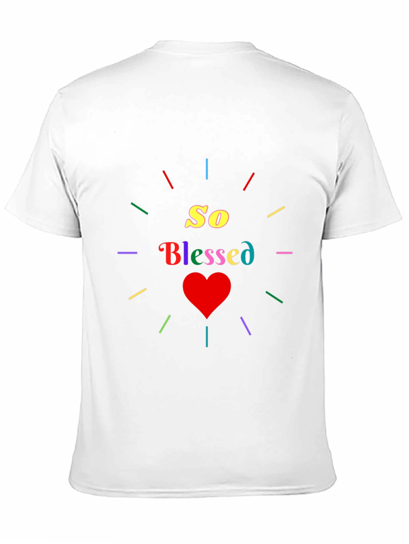 So Blessed Graphic Tee - Stylish Comfort