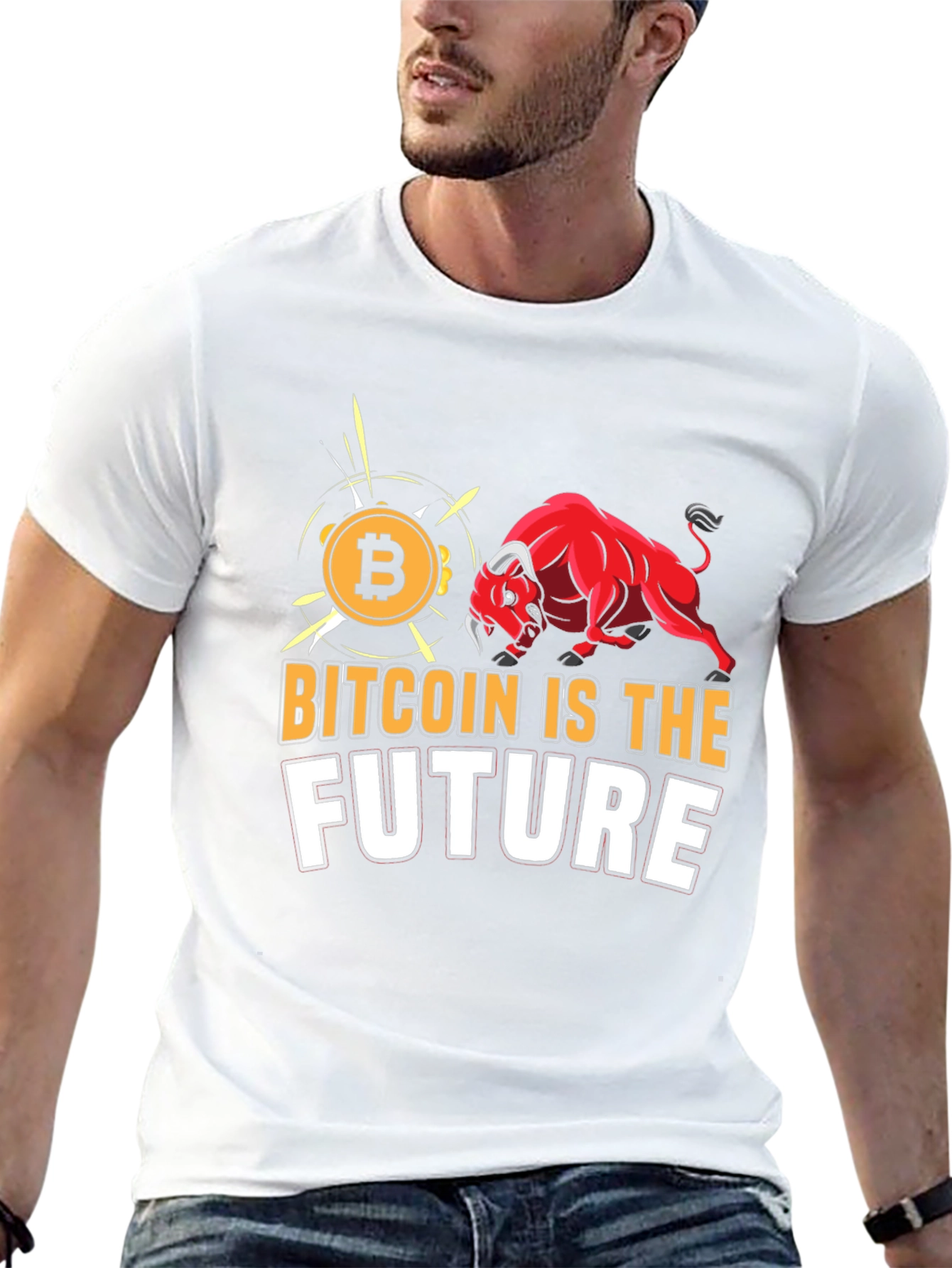 Bitcoin Is The Future Graphic Tee