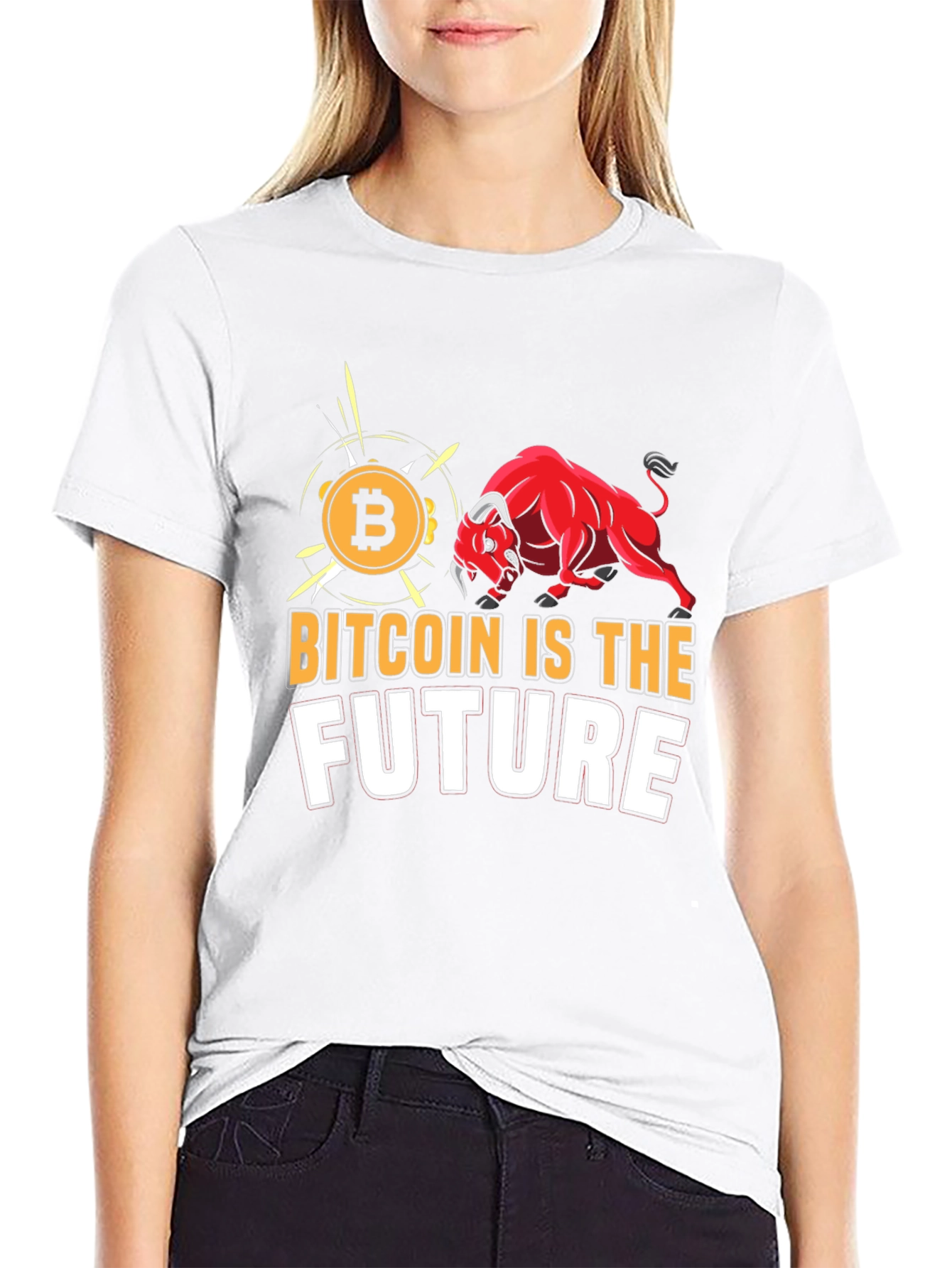 Bitcoin Is The Future Graphic Tee