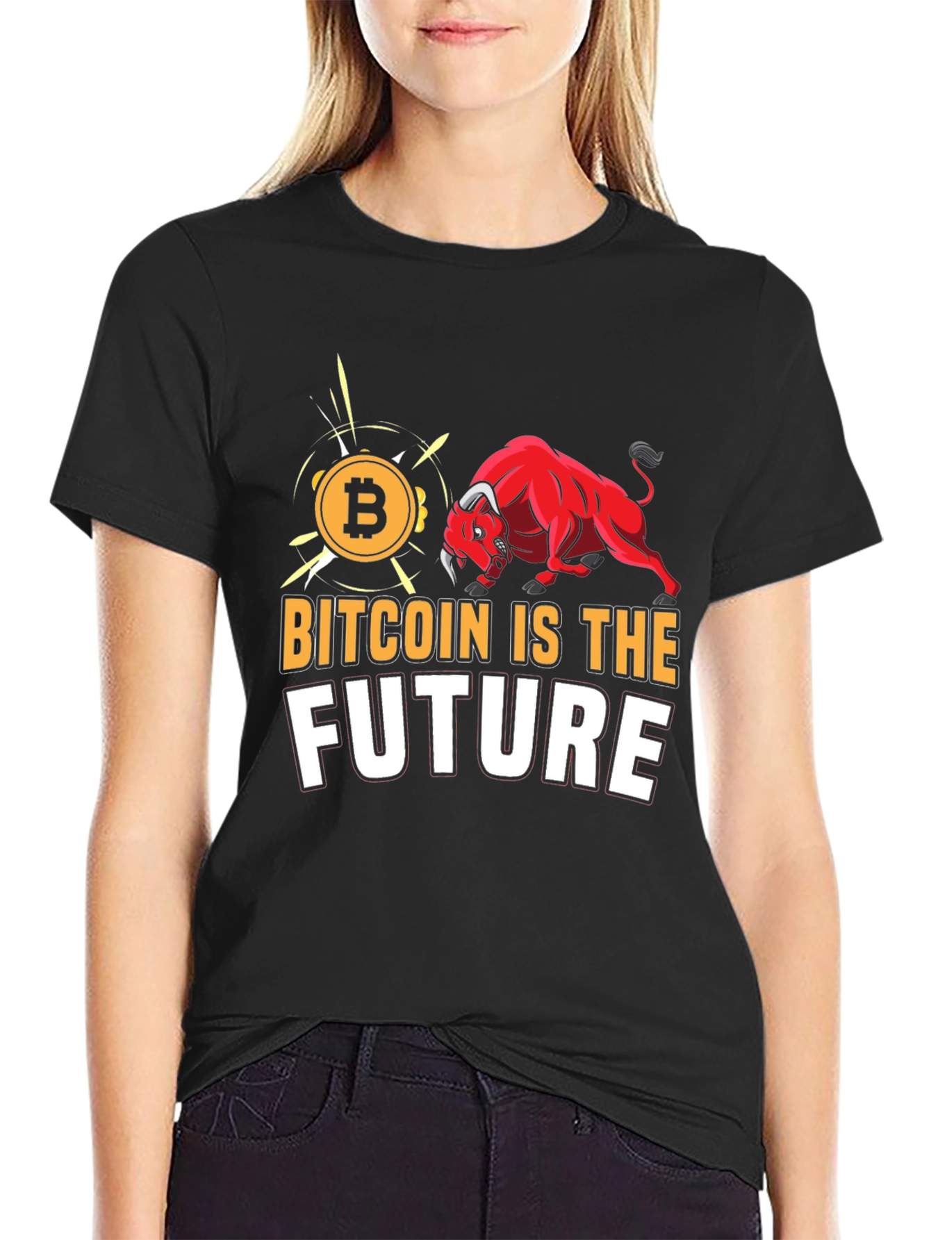 Bitcoin Is The Future Graphic Tee