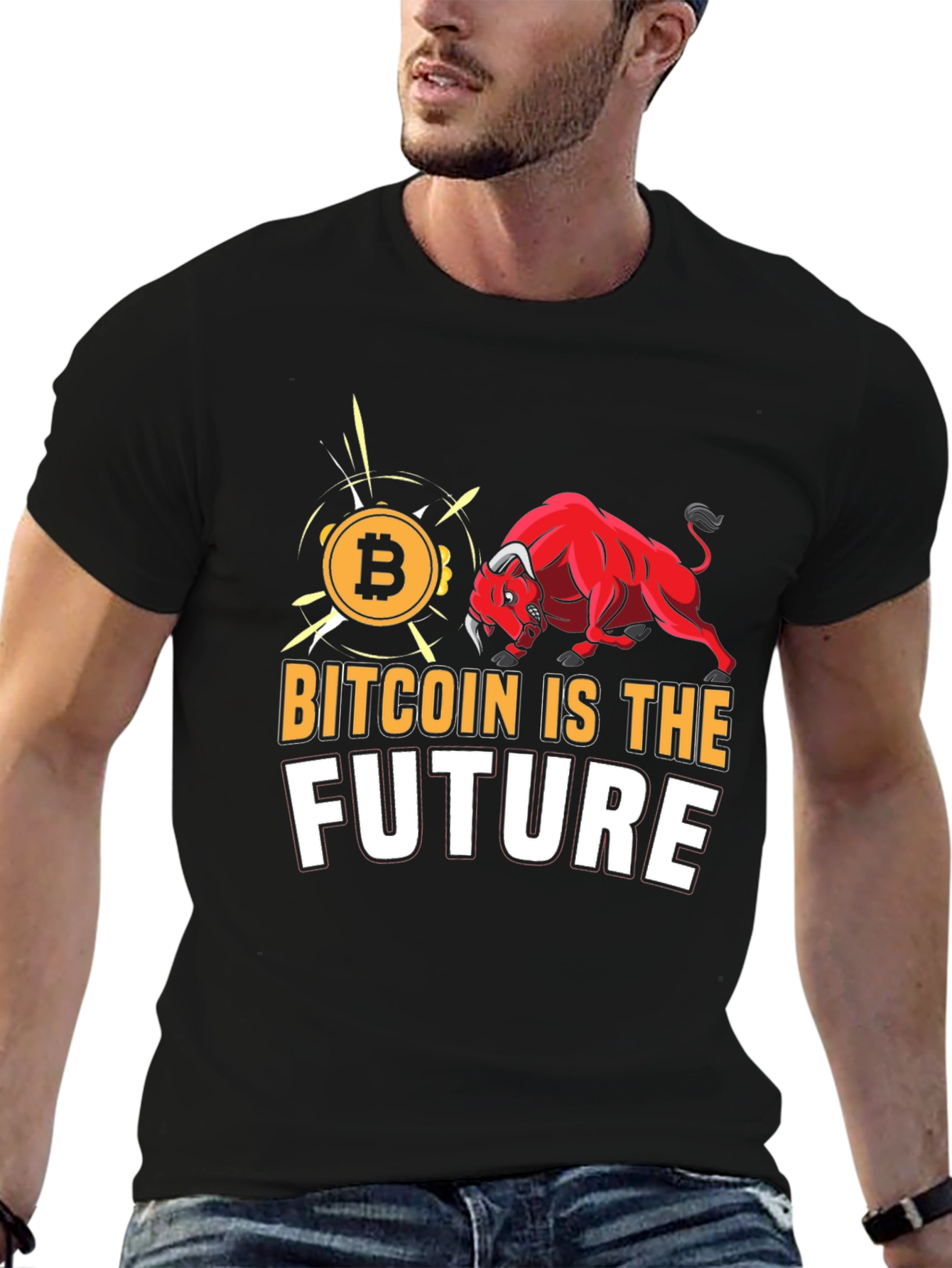 Bitcoin Is The Future Graphic Tee