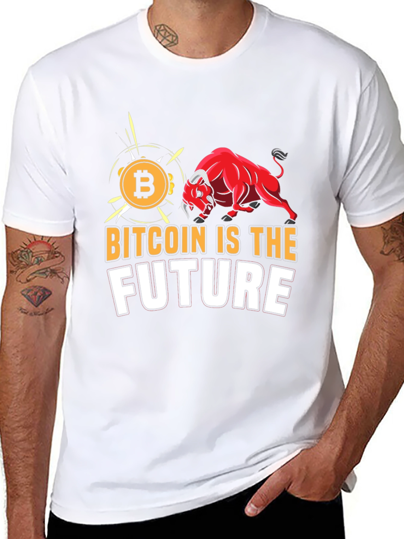 Bitcoin Is The Future Graphic Tee