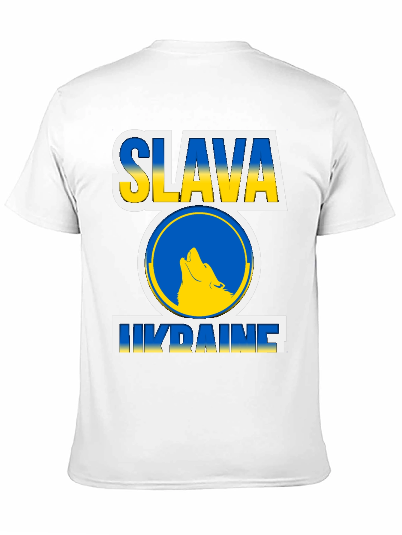 Slava Ukraine T-Shirt - Ukraine Wolf