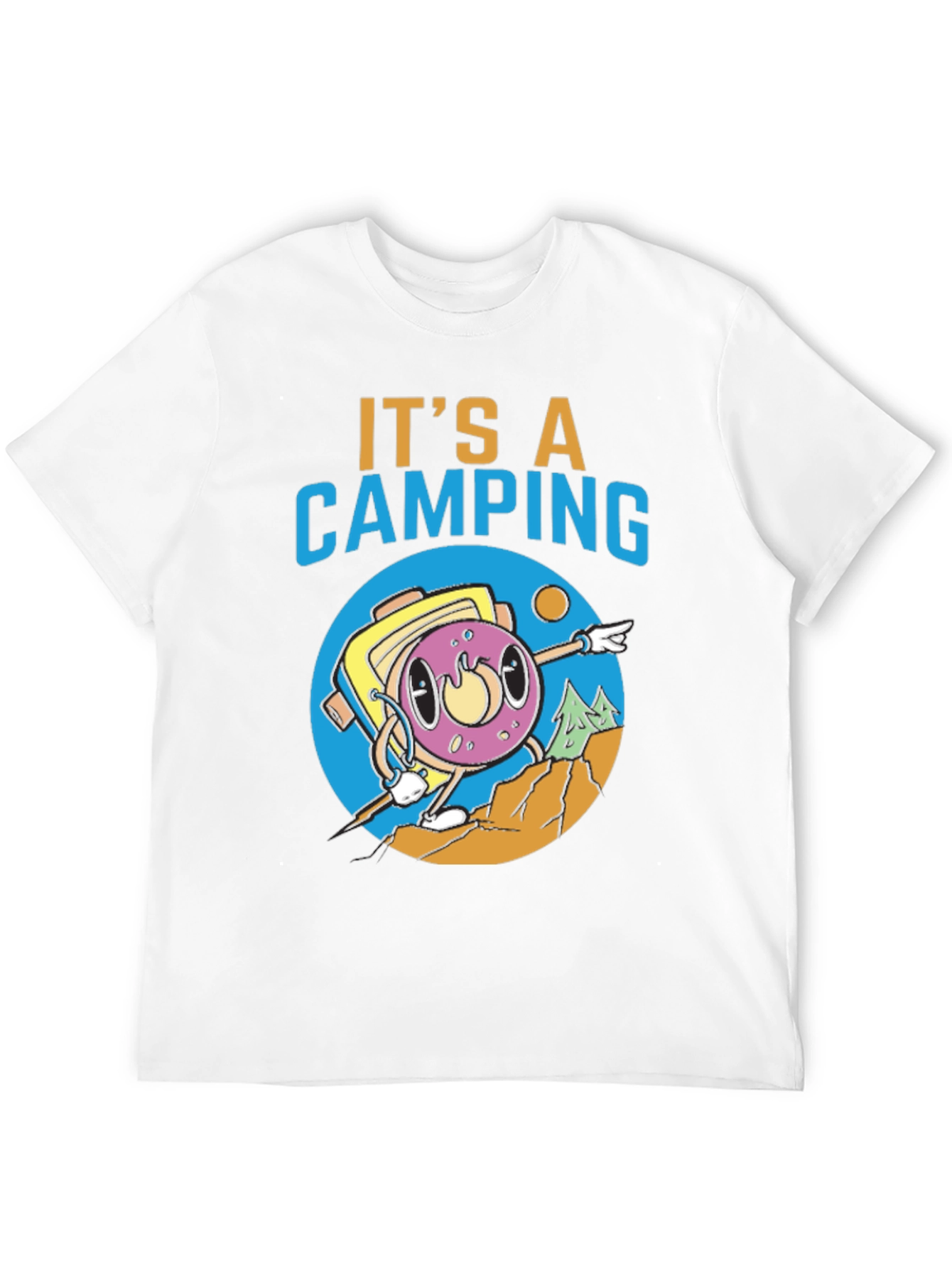 Camping Donut Adventure T-Shirt