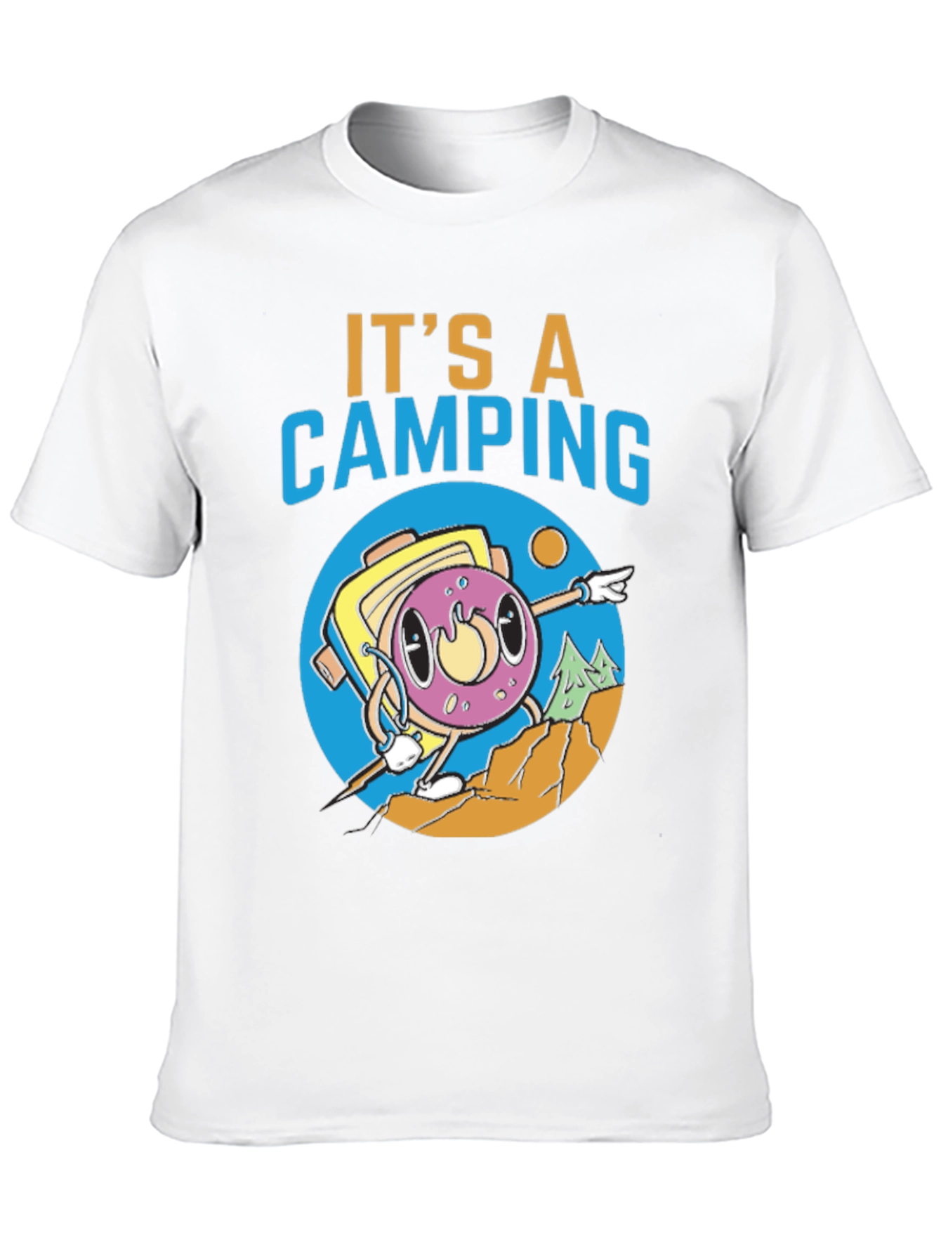 Camping Donut Adventure T-Shirt