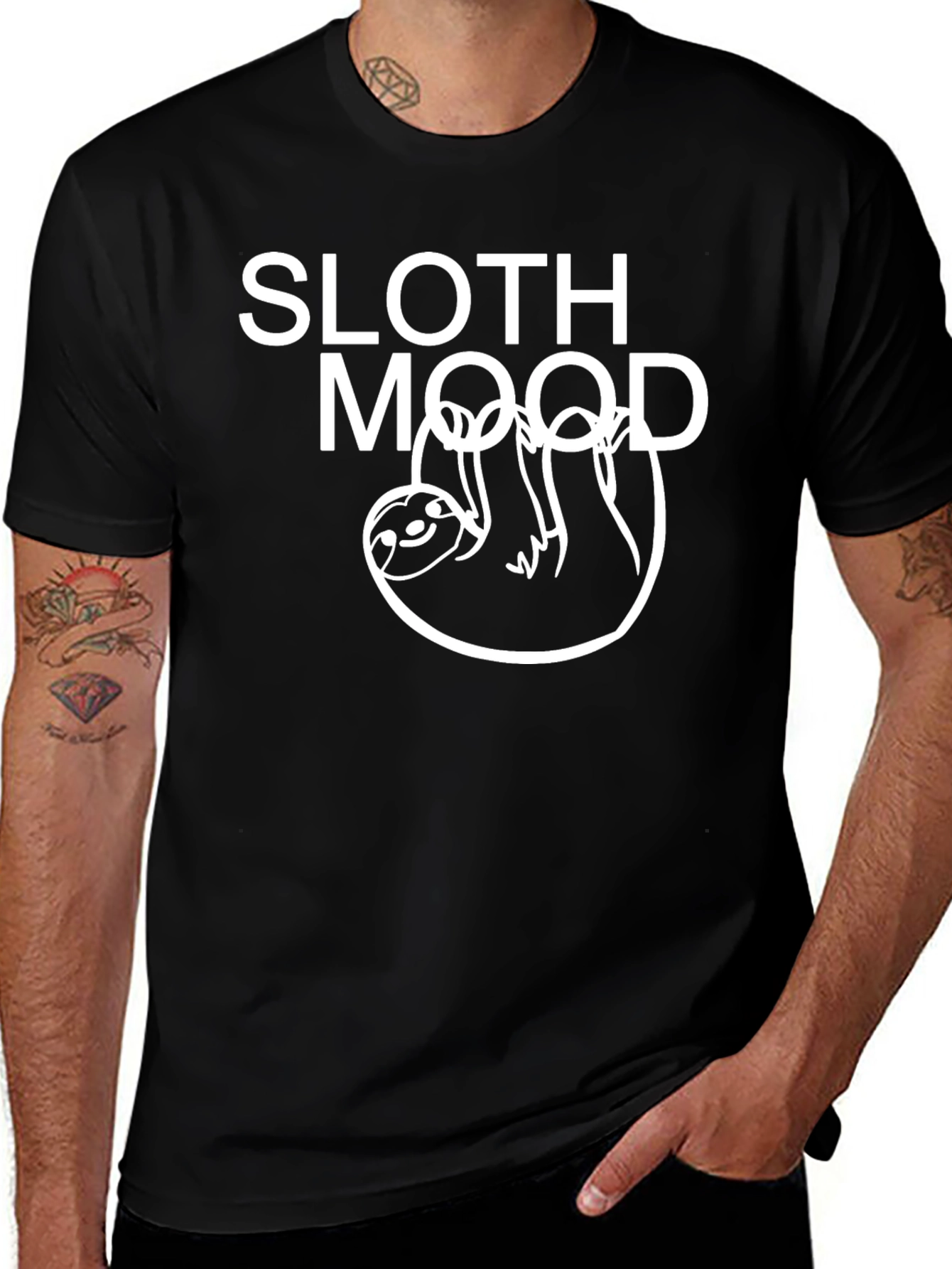 Sloth Mood T-Shirt - Relaxed & Comfy