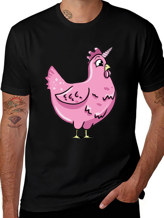 Unicorn Chicken Graphic T-Shirt