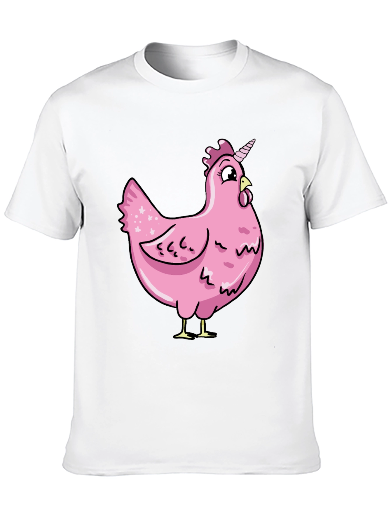 Unicorn Chicken Graphic T-Shirt