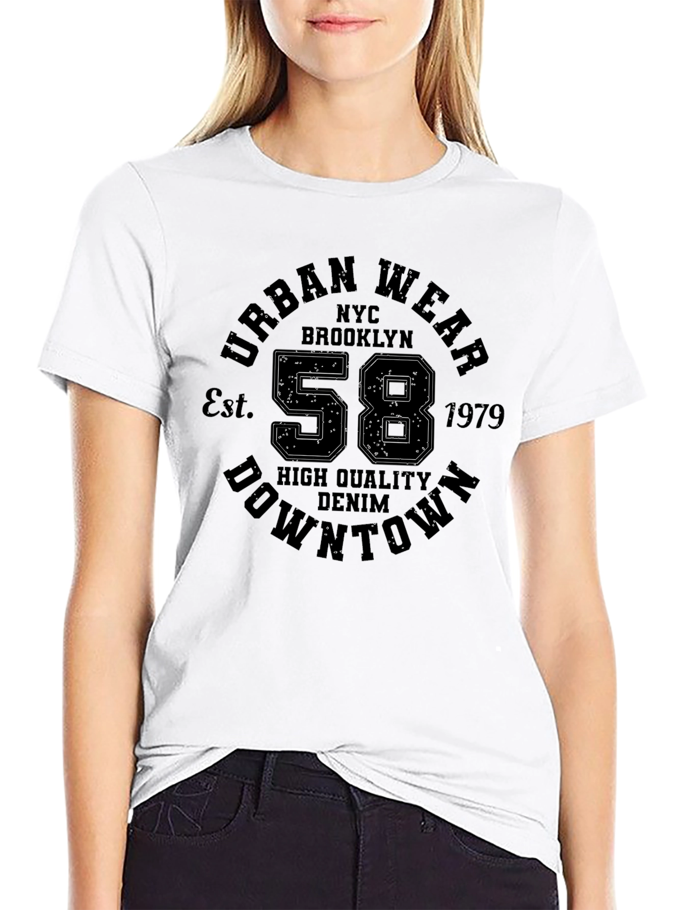 Urban Wear 58 Graphic Print Tee