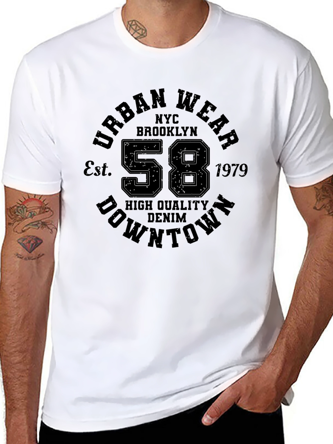 Urban Wear 58 Graphic Print Tee