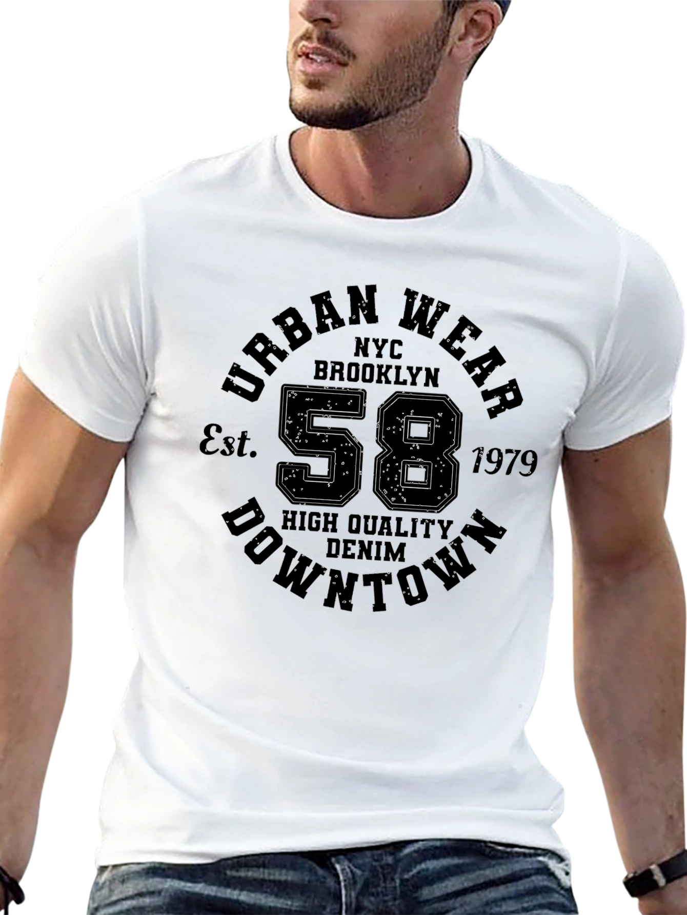 Urban Wear 58 Graphic Print Tee