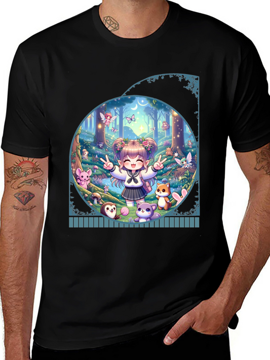 Anime Forest T-Shirt