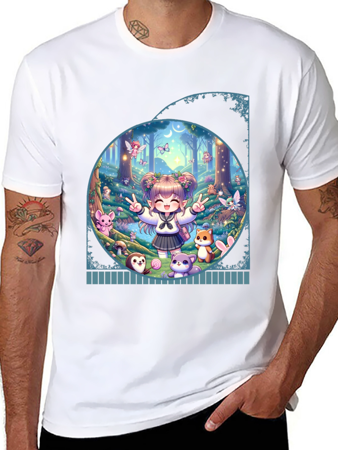 Anime Forest T-Shirt