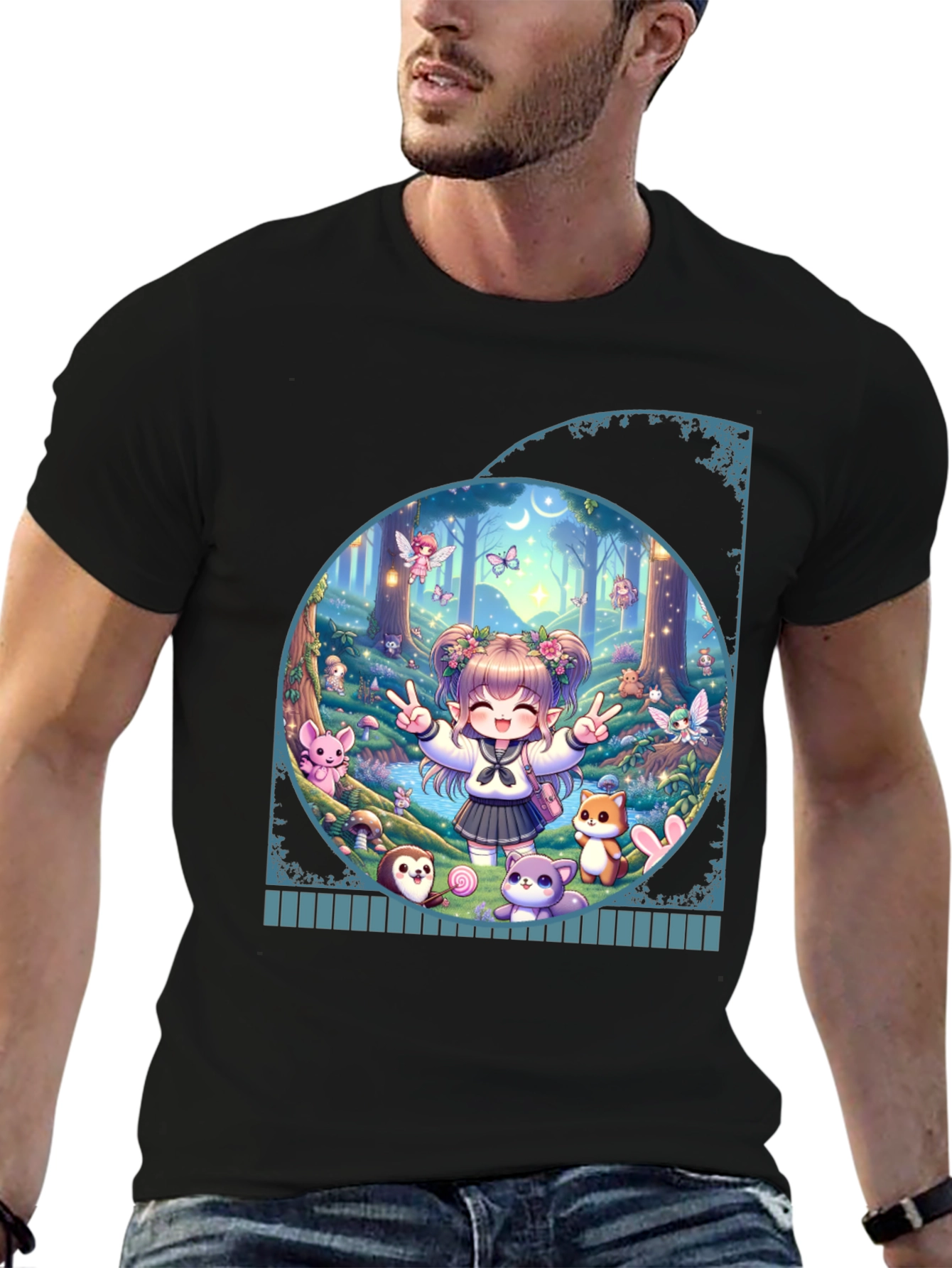 Anime Forest T-Shirt