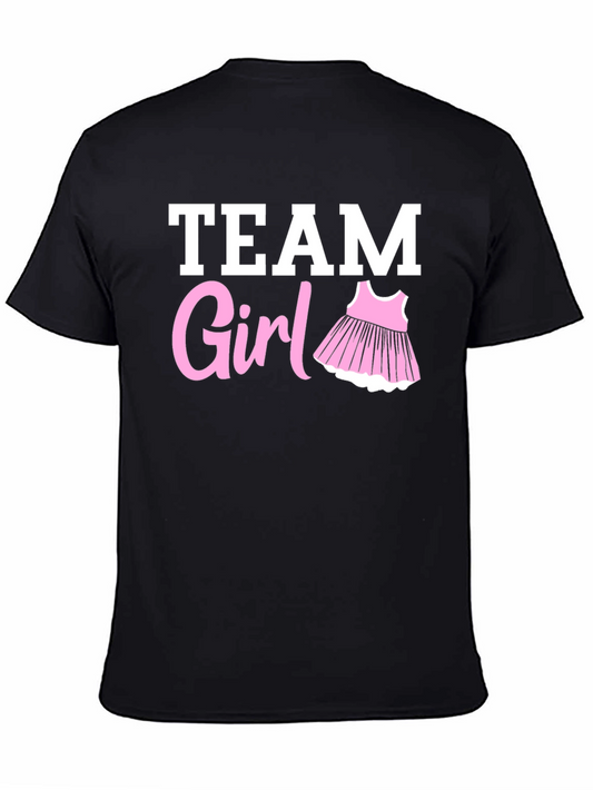 Team Girl T-Shirt - Gender Reveal Party