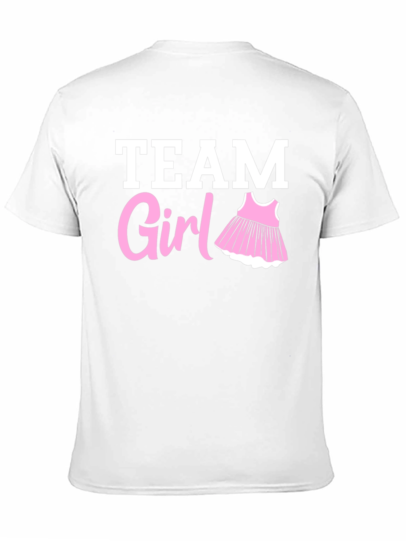 Team Girl T-Shirt - Gender Reveal Party