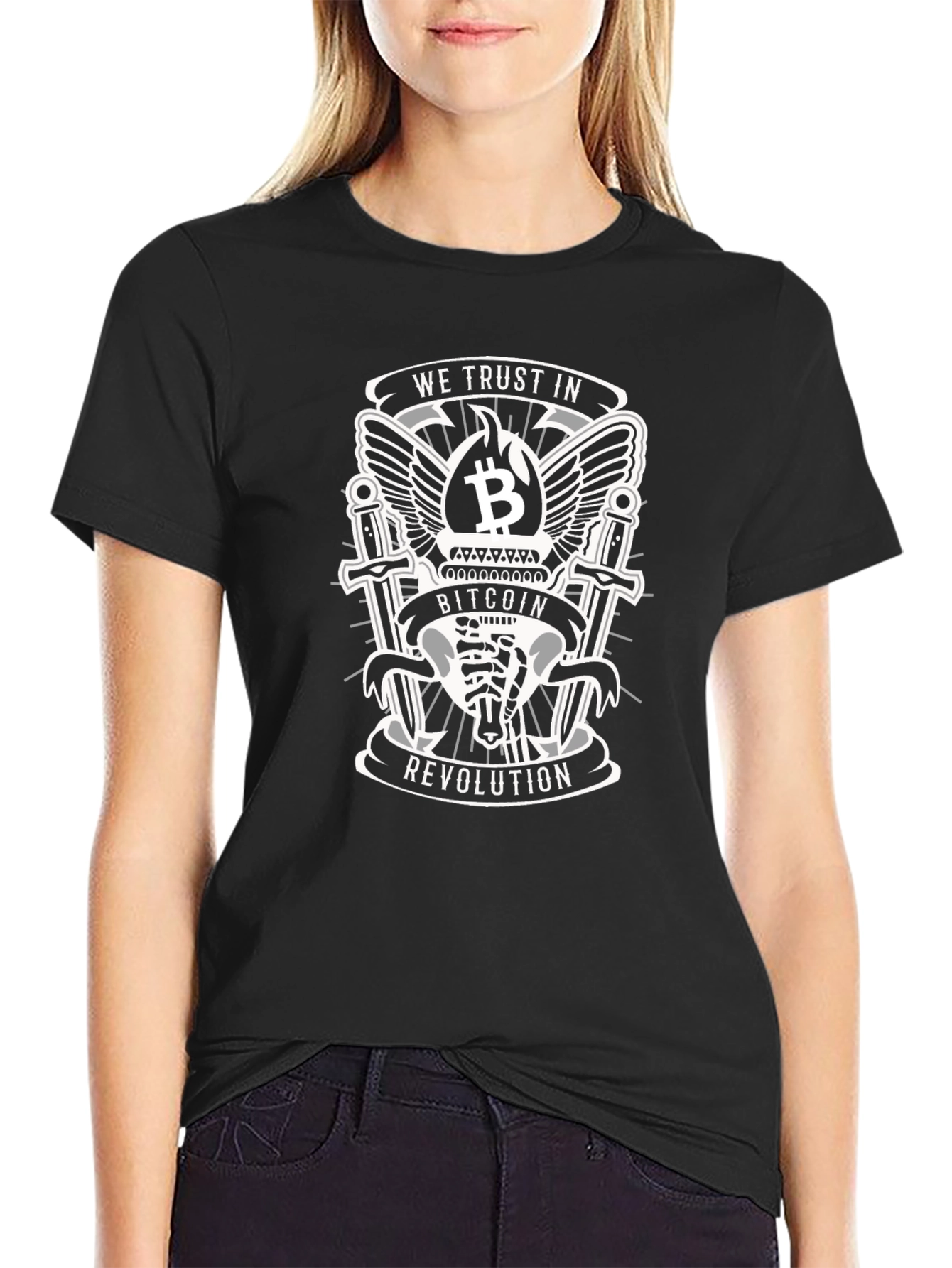 Bitcoin Revolution Graphic T-Shirt