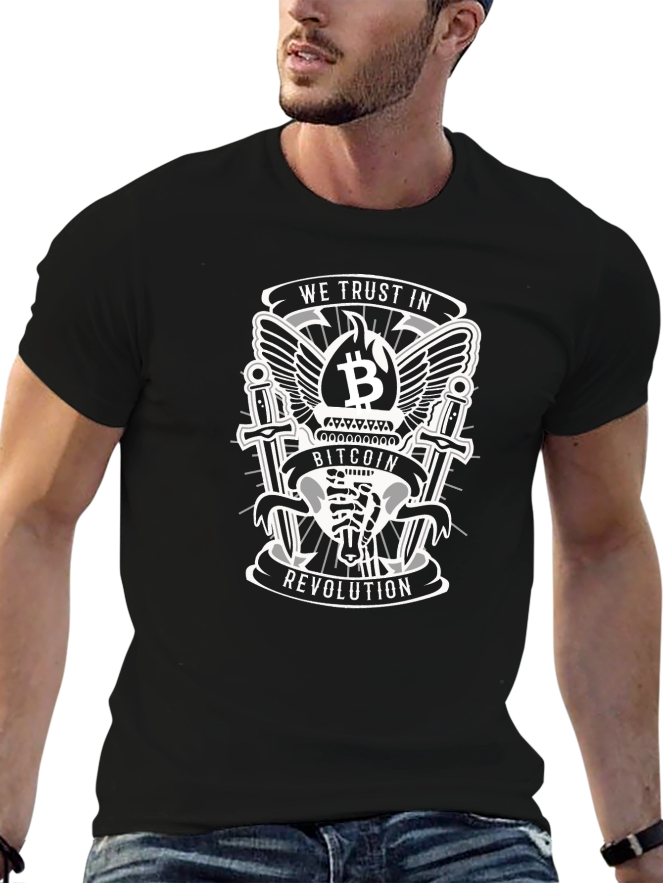 Bitcoin Revolution Graphic T-Shirt