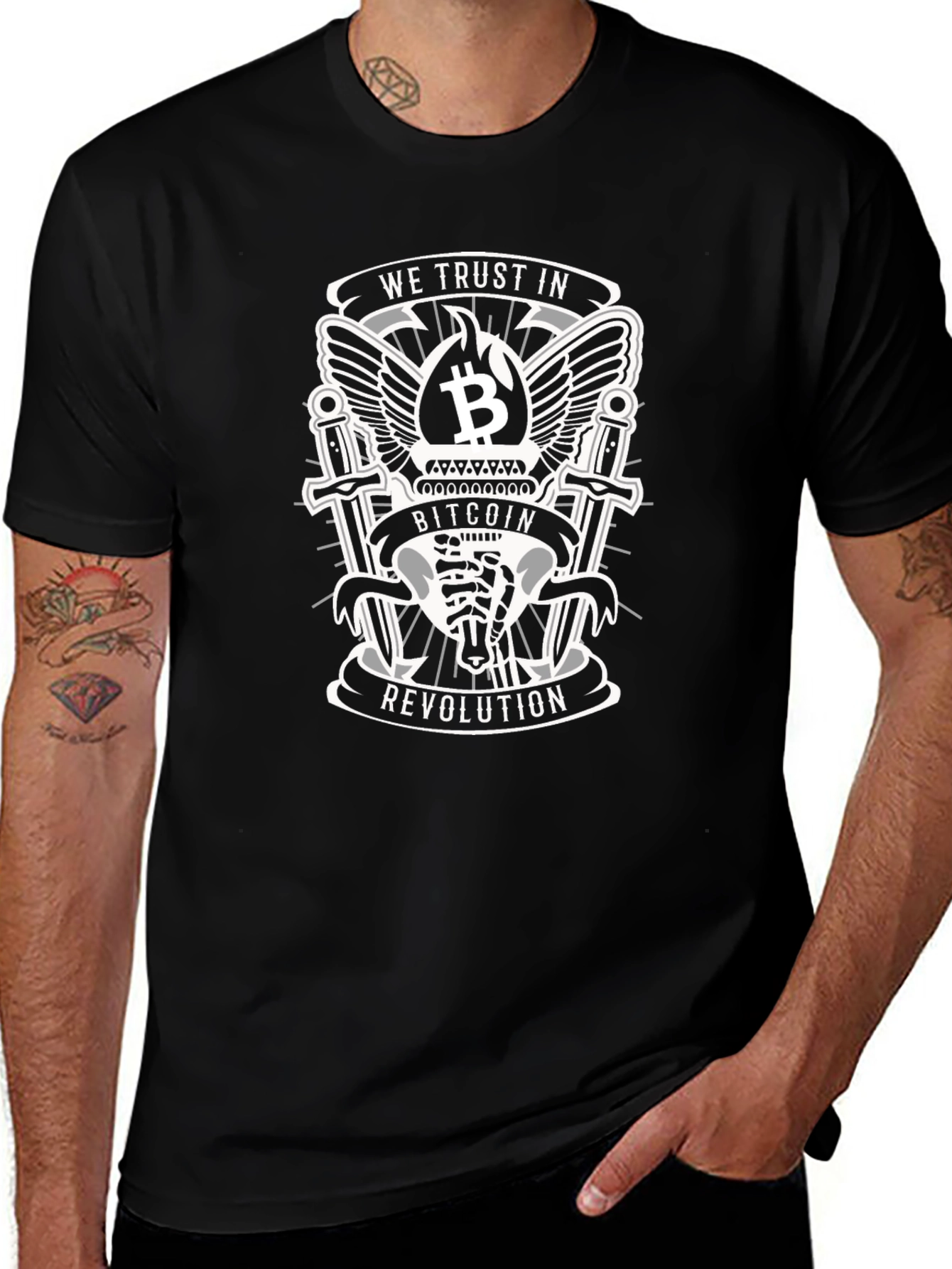 Bitcoin Revolution Graphic T-Shirt